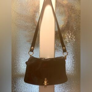 Ronora Vintage Patent leather shoulder bag